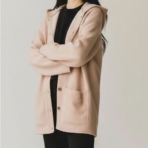 Peruvian Connection 100% Alpaca Made in Peru Long Sleeve Sweater Cardigan in L